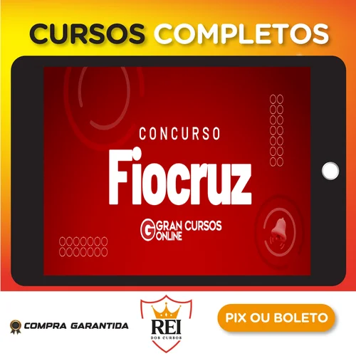 FIOCRUZ - Analista em Saúde Pública - Gestão de Projetos 2023 (Pós-Edital) - Gran Cursos Online