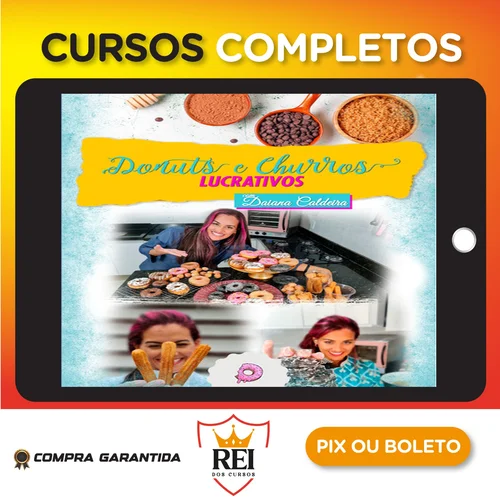Donuts e Churros Lucrativos - Daiana Caldeira