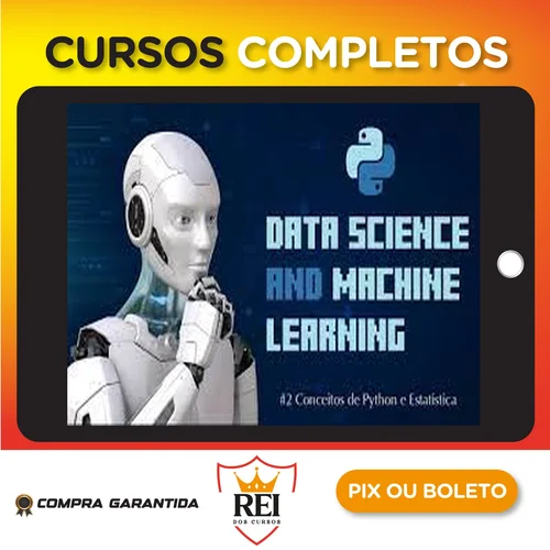 Data Science e Machine Learning com Estatística e Python - Danilo Moreira