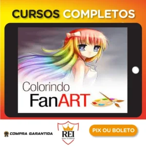 Curso de Pintura: Colorindo Fanart - Mayara Rodrigues