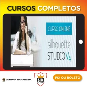 Silhouette Cameo e Potrait Silhouette Studio V4 do Básico ao Avançado - Nilmara Quintela