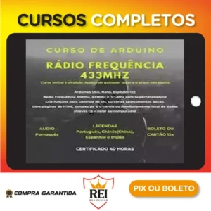 Arduino: Radio Frequência 433mhz - Gilson de Freitas