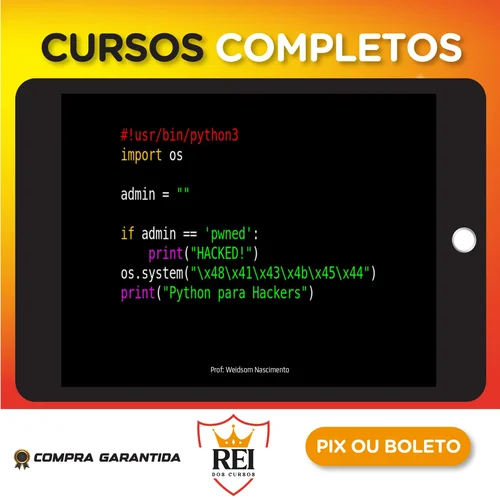 Python para Hackers - Weidsom Nascimento
