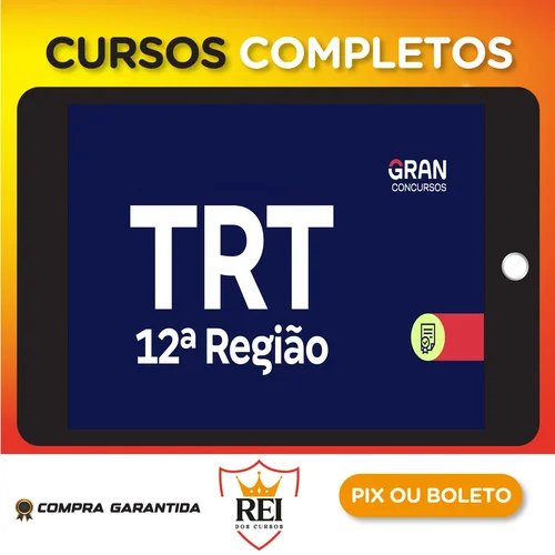 TRT 12ª Região, SC: Analista Judiciário, Área Judiciária, Sem Especialidade - Gran Cursos Online