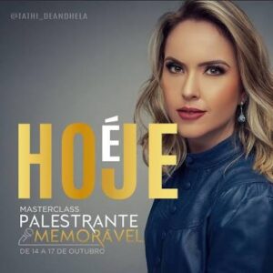 Palestrante Memorável - Tathiane Deândhela